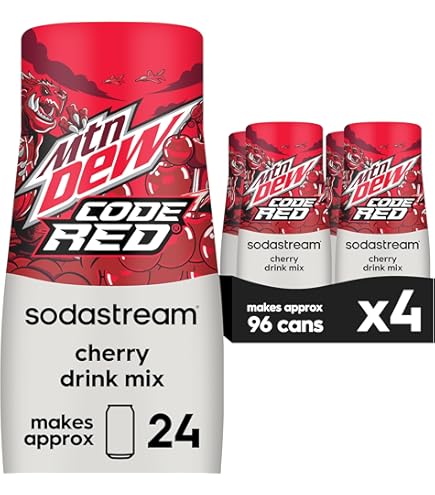 Amazon.com : SodaStream Pepsi Wild Cherry Drink Mix (440ml, Pack